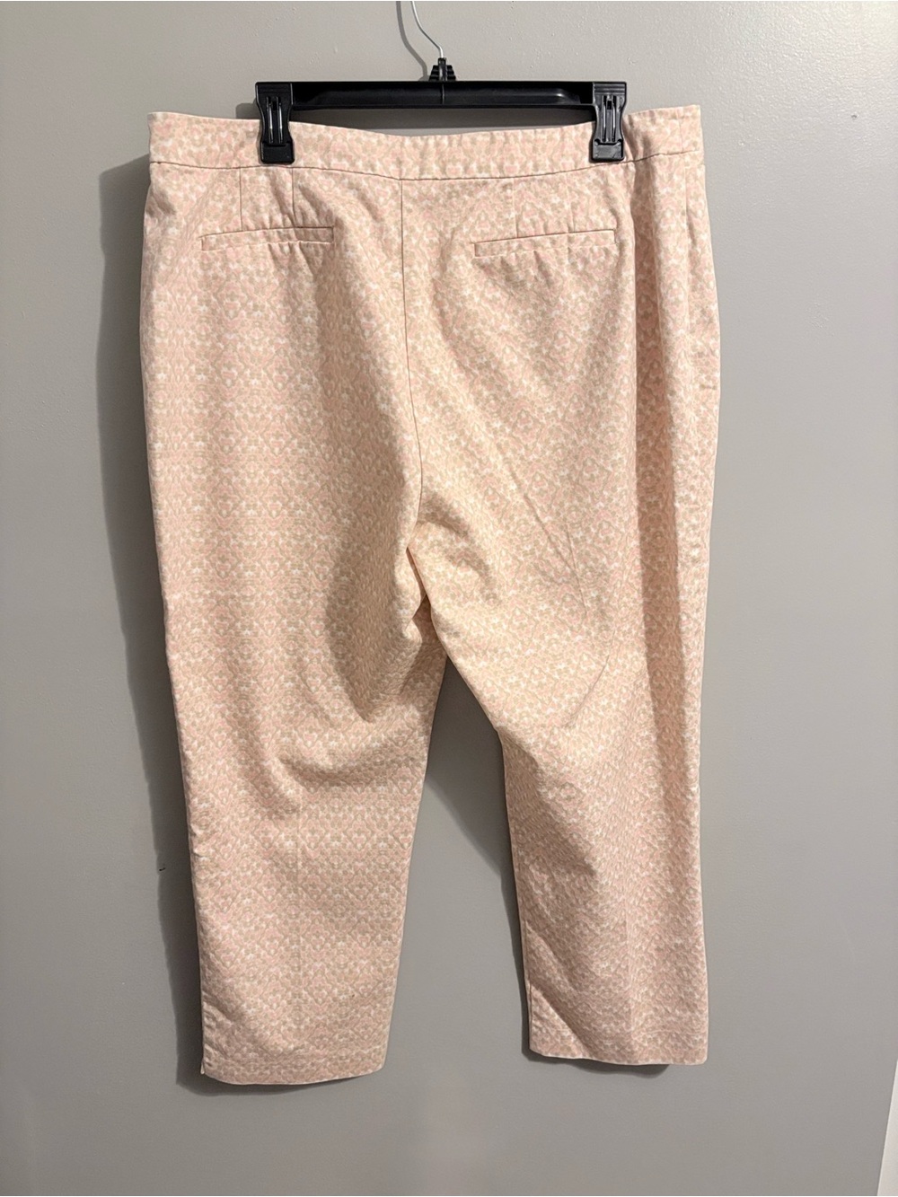 Ruby Rd. Pale Pink Geometric Pants - Picture 3 of 4